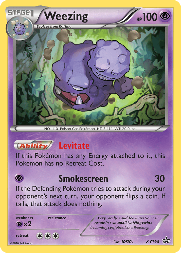 Weezing: XY Black Star Promos