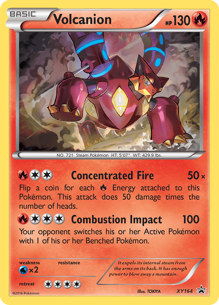 Volcanion: XY Black Star Promos