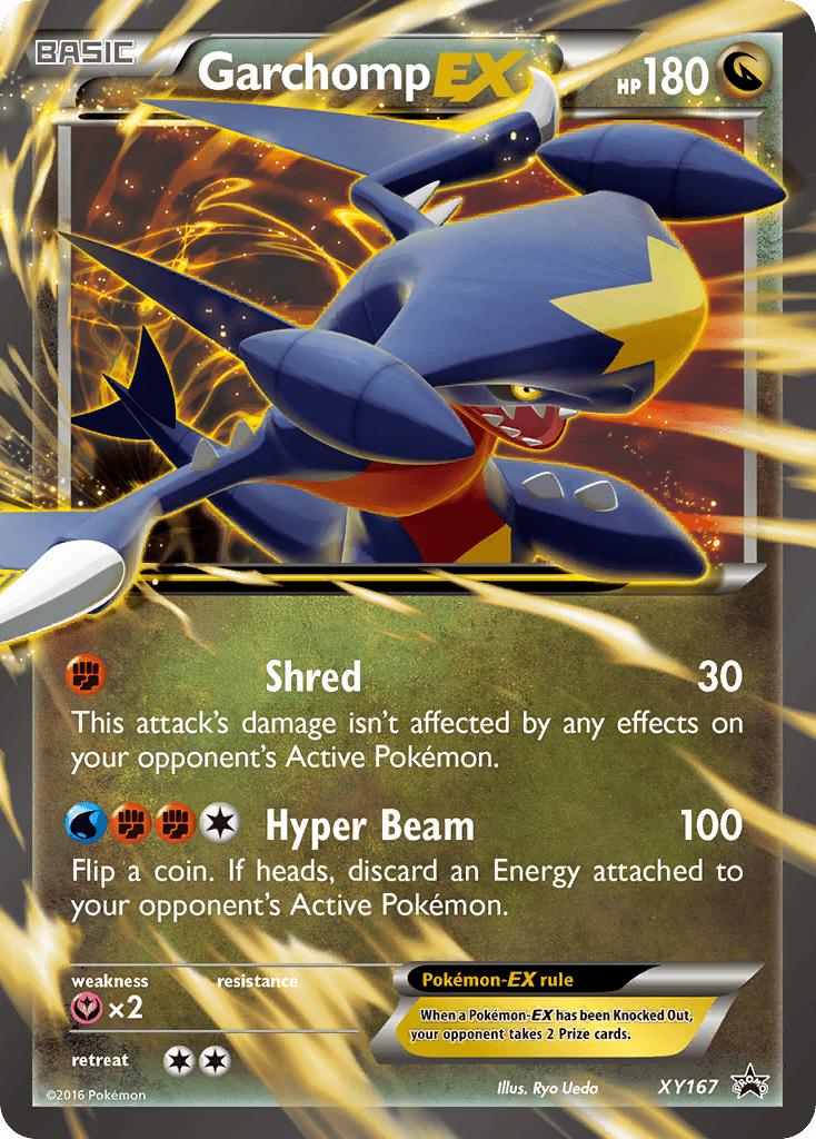 Garchomp-EX: XY Black Star Promos