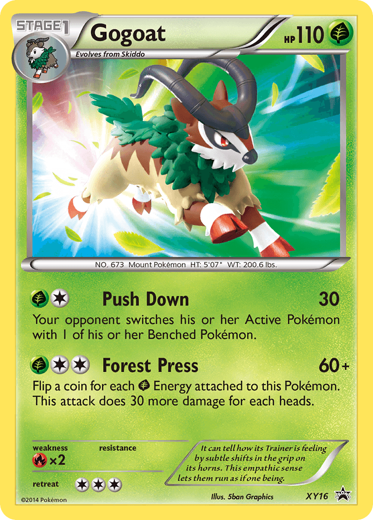 Gogoat: XY Black Star Promos