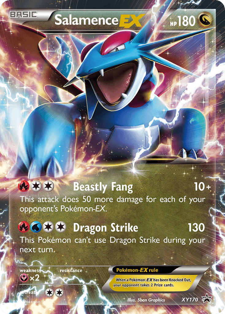 Salamence-EX: XY Black Star Promos