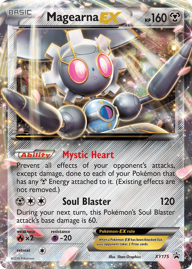 Magearna-EX: XY Black Star Promos