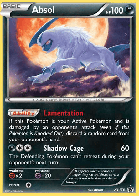 Absol: XY Black Star Promos