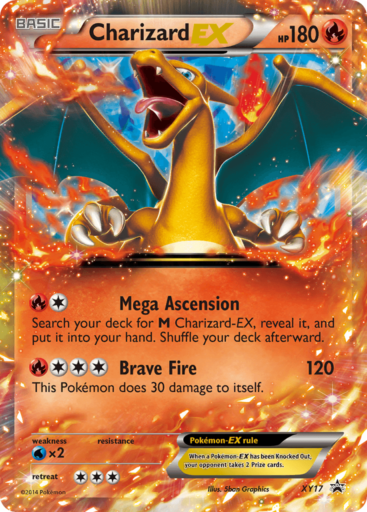 Charizard-EX: XY Black Star Promos
