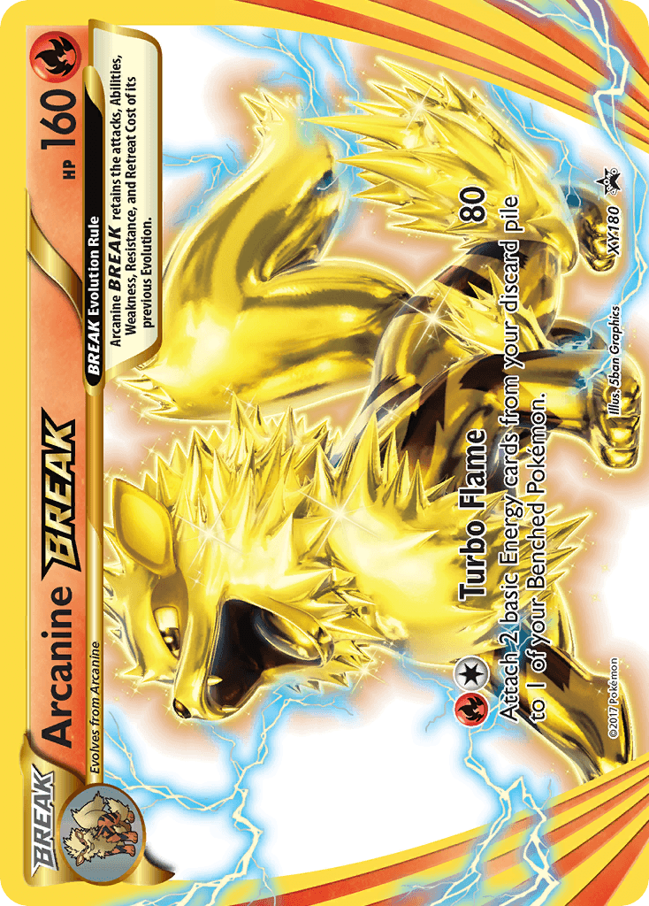 Arcanine BREAK: XY Black Star Promos