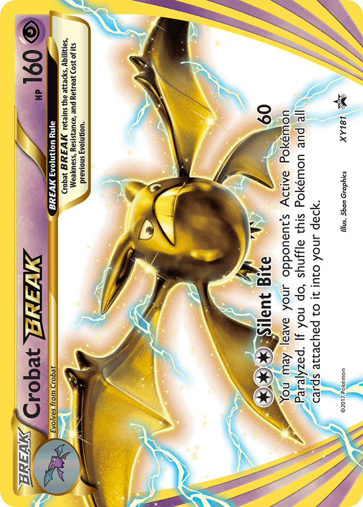 Crobat BREAK: XY Black Star Promos