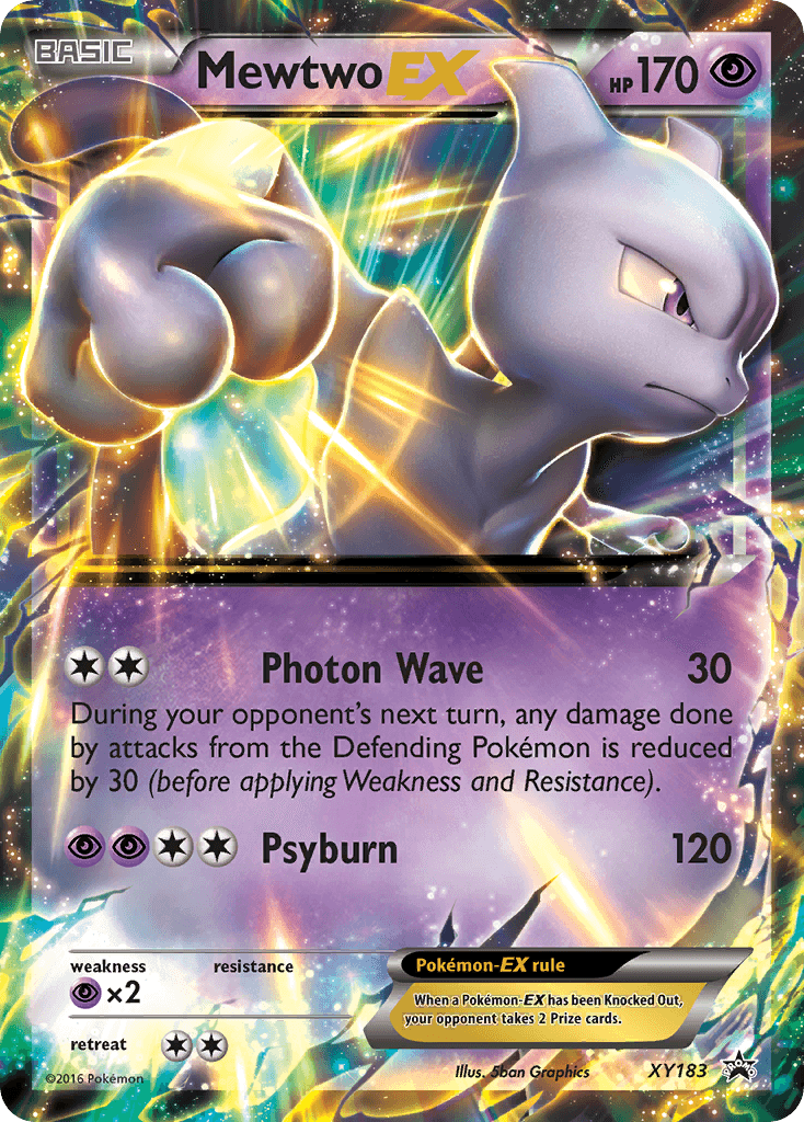 Mewtwo-EX: XY Black Star Promos