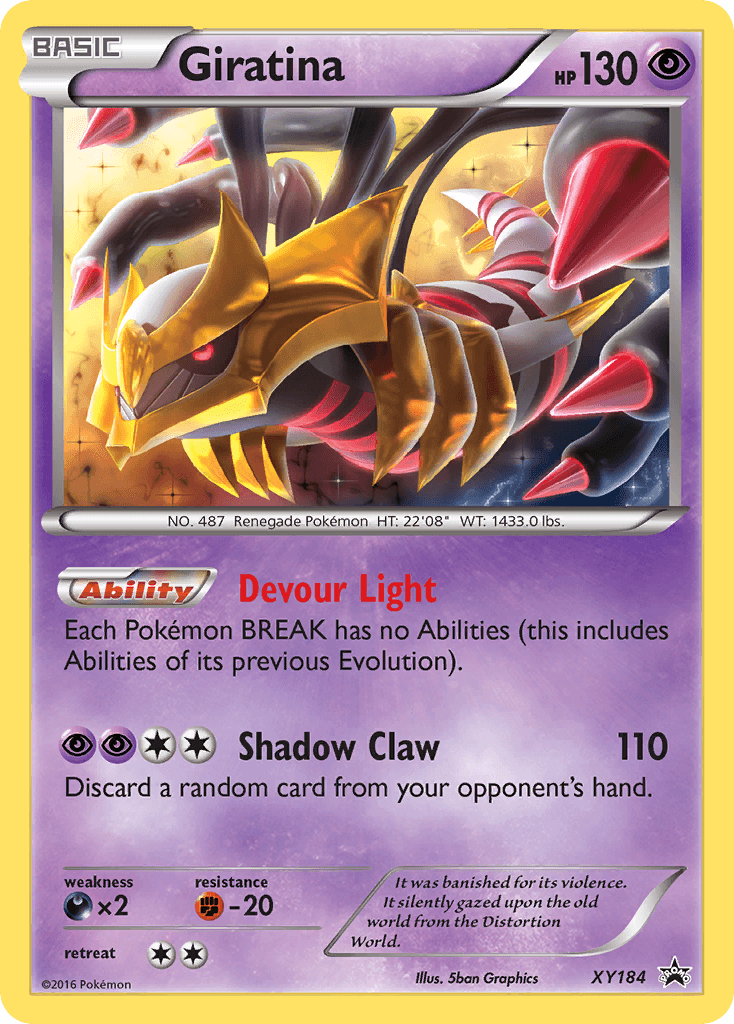 Giratina: XY Black Star Promos
