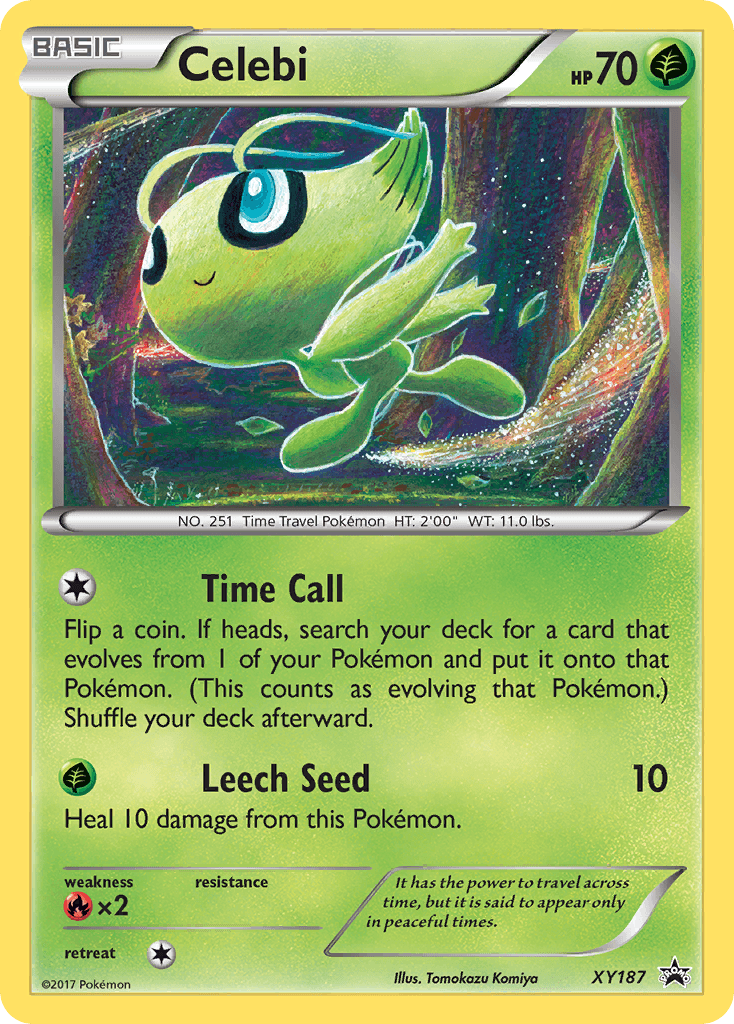 Celebi: XY Black Star Promos