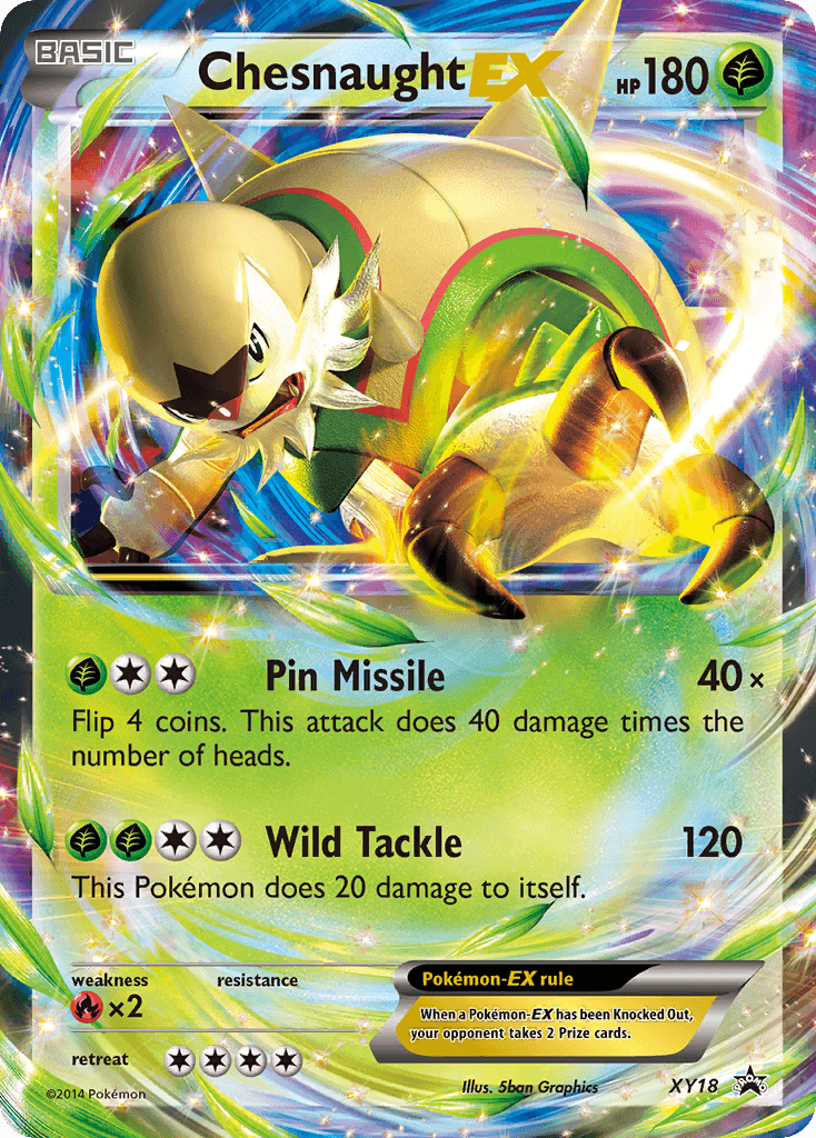 Chesnaught-EX: XY Black Star Promos