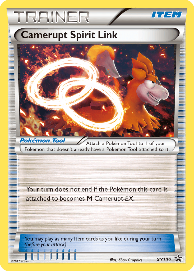 Camerupt Spirit Link: XY Black Star Promos