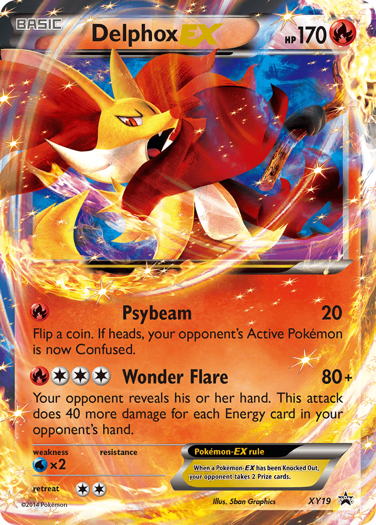 Delphox-EX: XY Black Star Promos