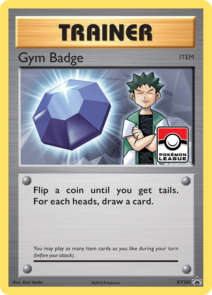 Gym Badge: XY Black Star Promos