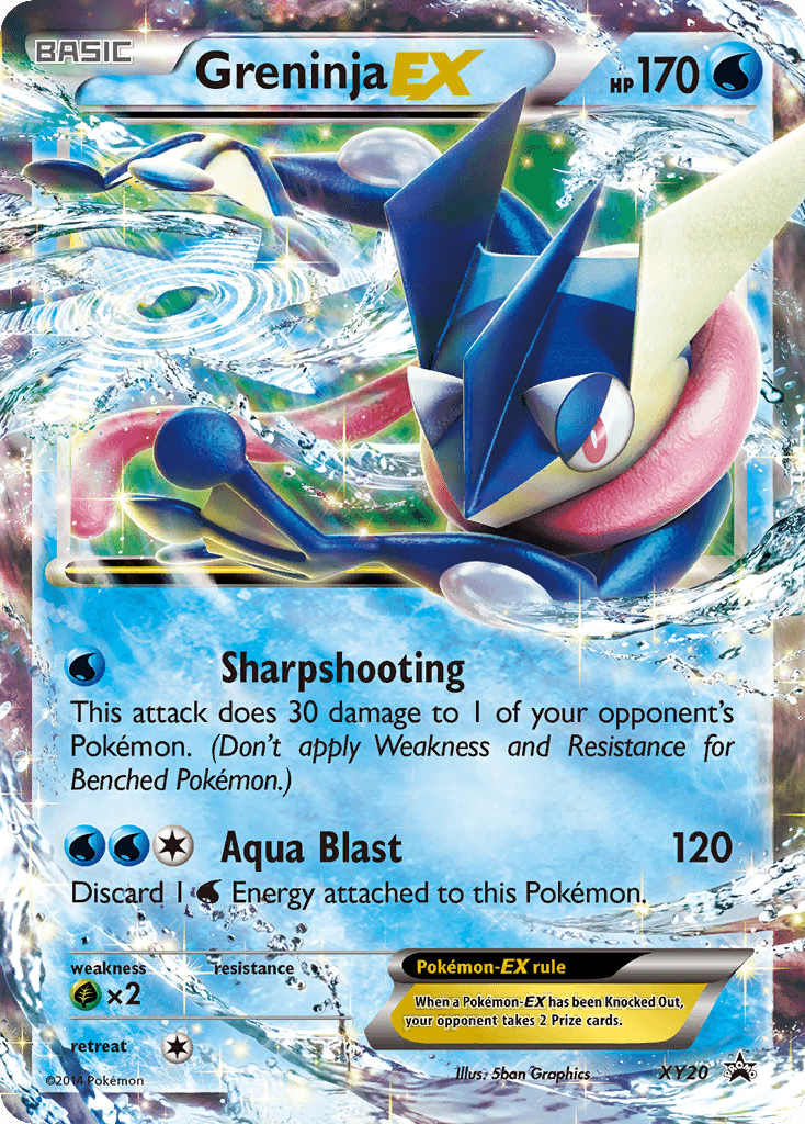 Greninja-EX: XY Black Star Promos