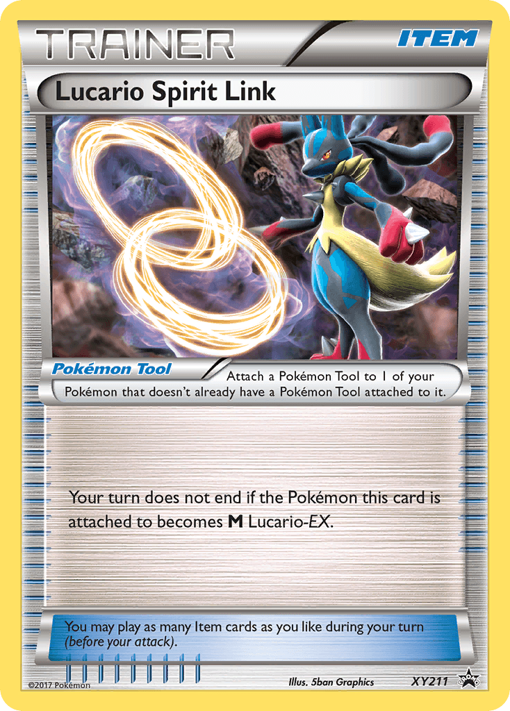 Lucario Spirit Link: XY Black Star Promos