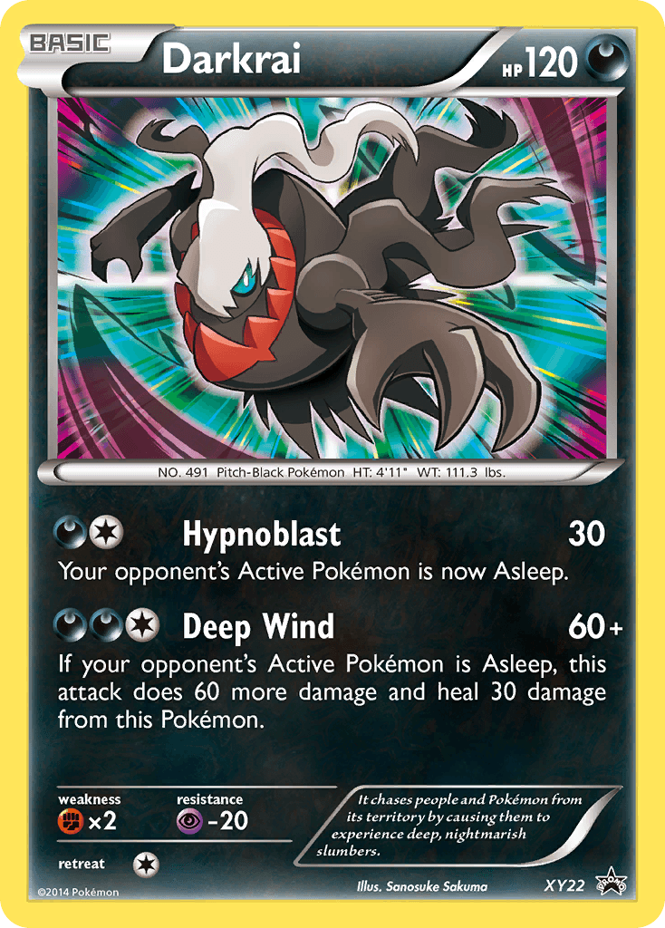 Darkrai: XY Black Star Promos