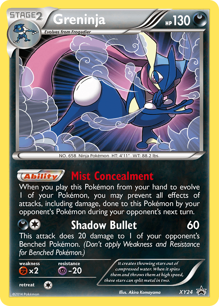 Greninja: XY Black Star Promos