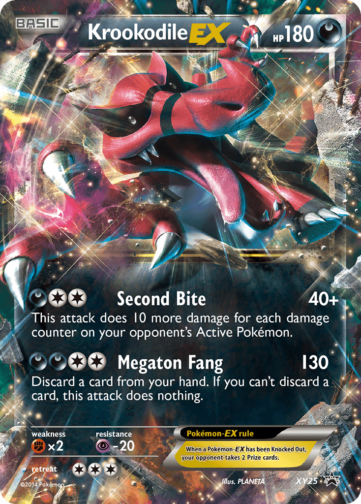 Krookodile-EX: XY Black Star Promos