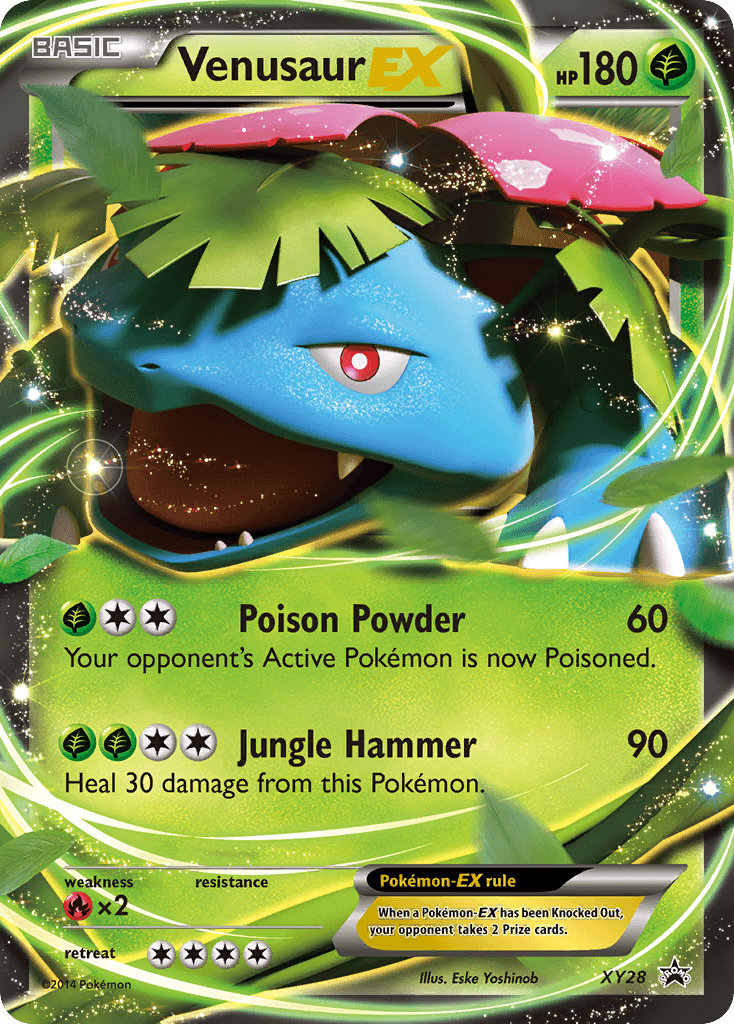 Venusaur-EX: XY Black Star Promos