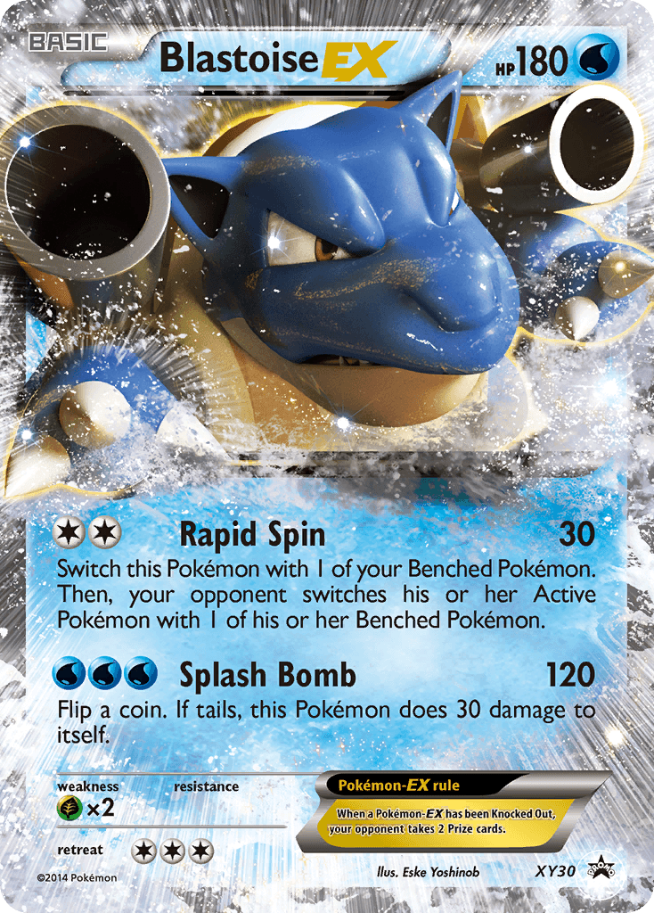 Blastoise-EX: XY Black Star Promos