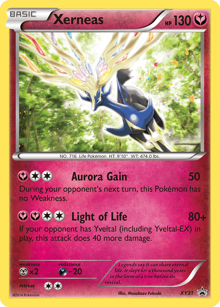 Xerneas: XY Black Star Promos