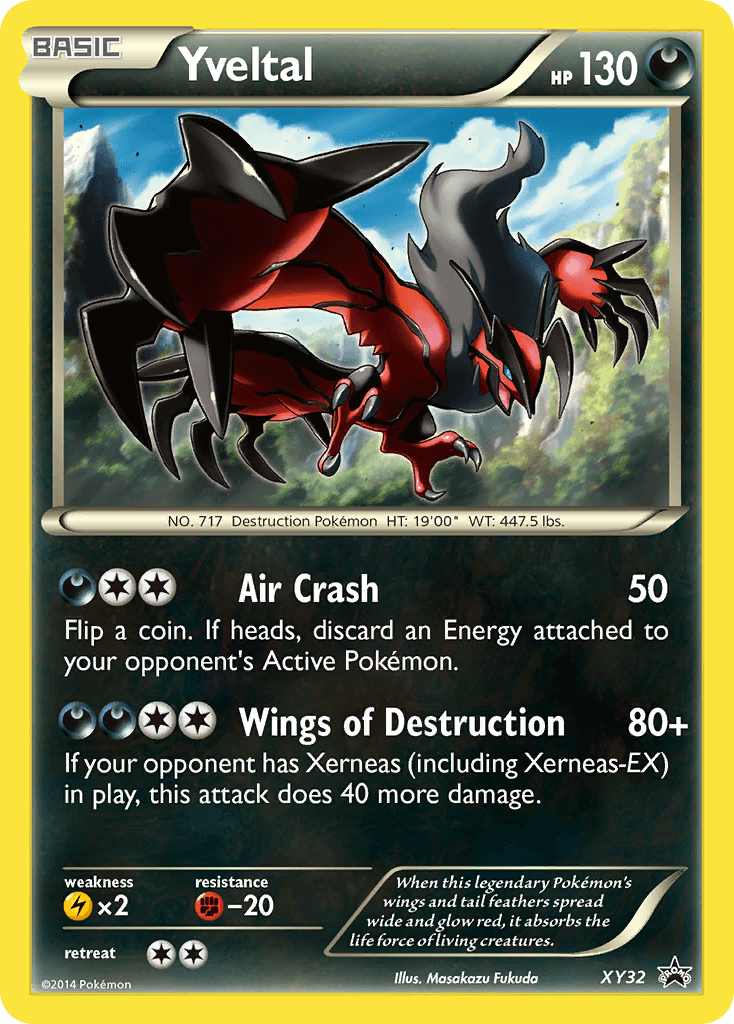 Yveltal: XY Black Star Promos