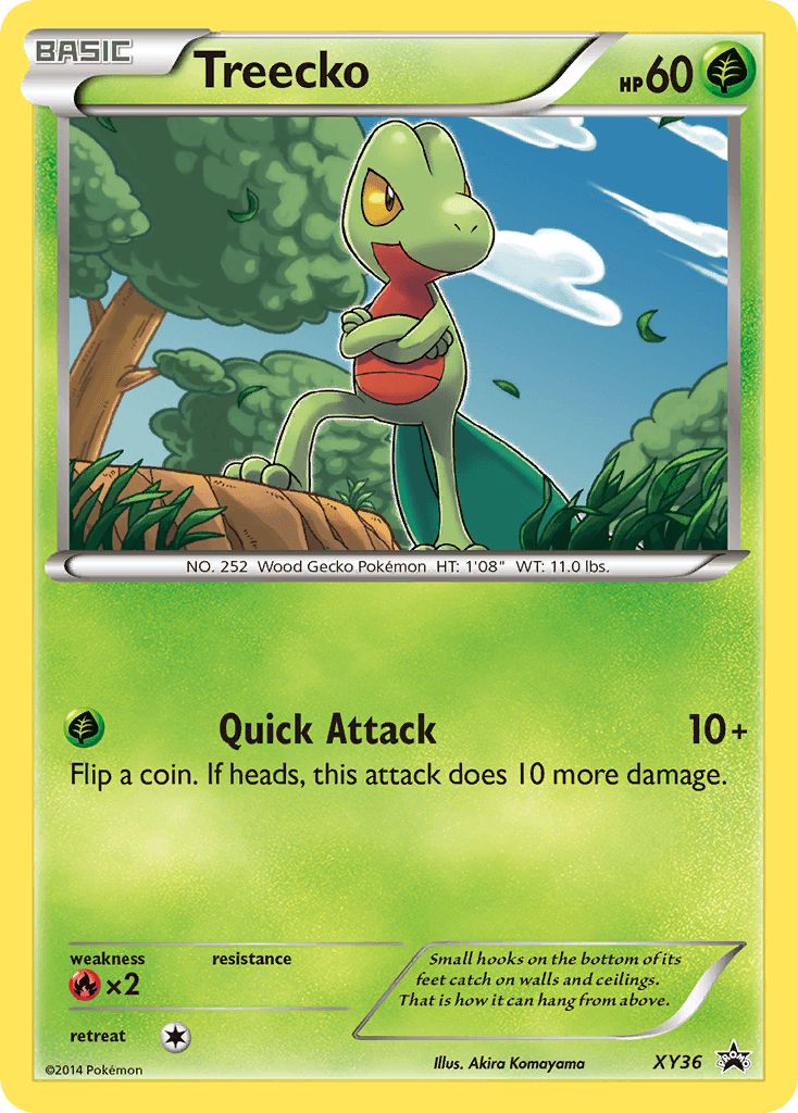 Treecko: XY Black Star Promos