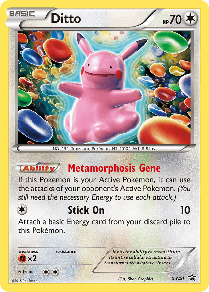 Ditto: XY Black Star Promos