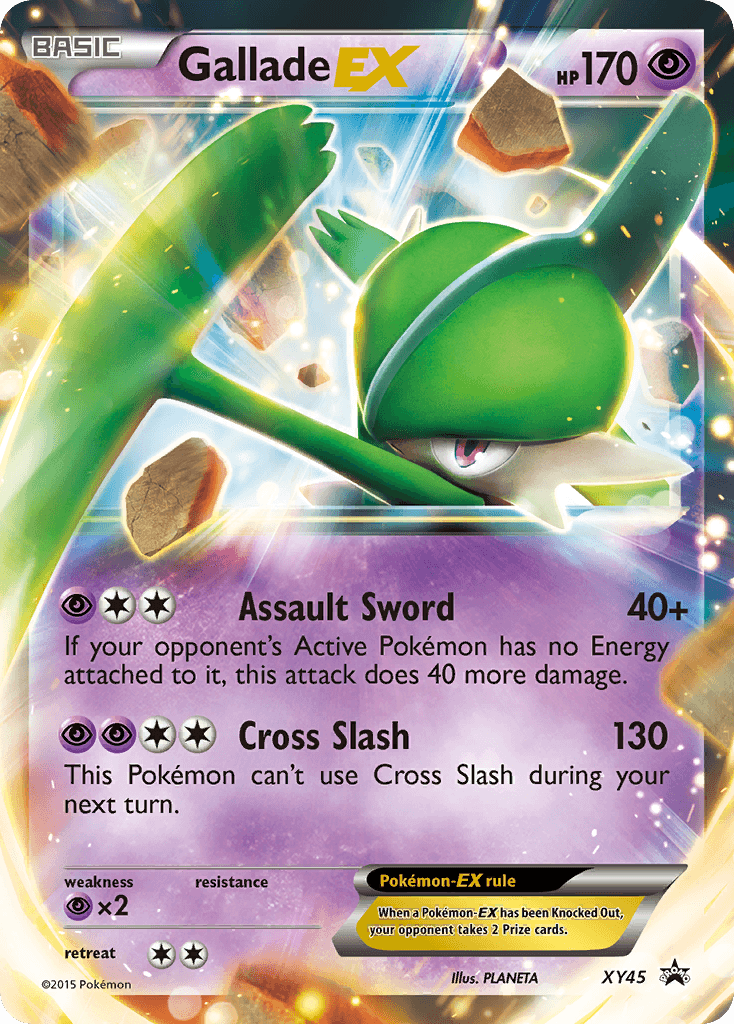 Gallade-EX: XY Black Star Promos