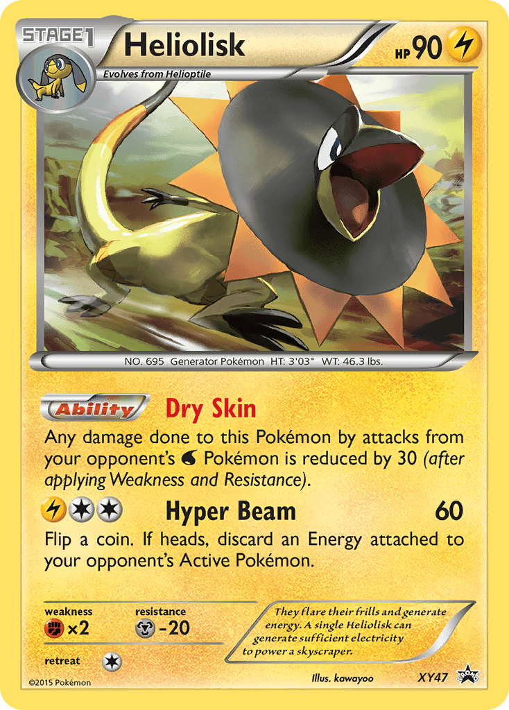 Heliolisk: XY Black Star Promos