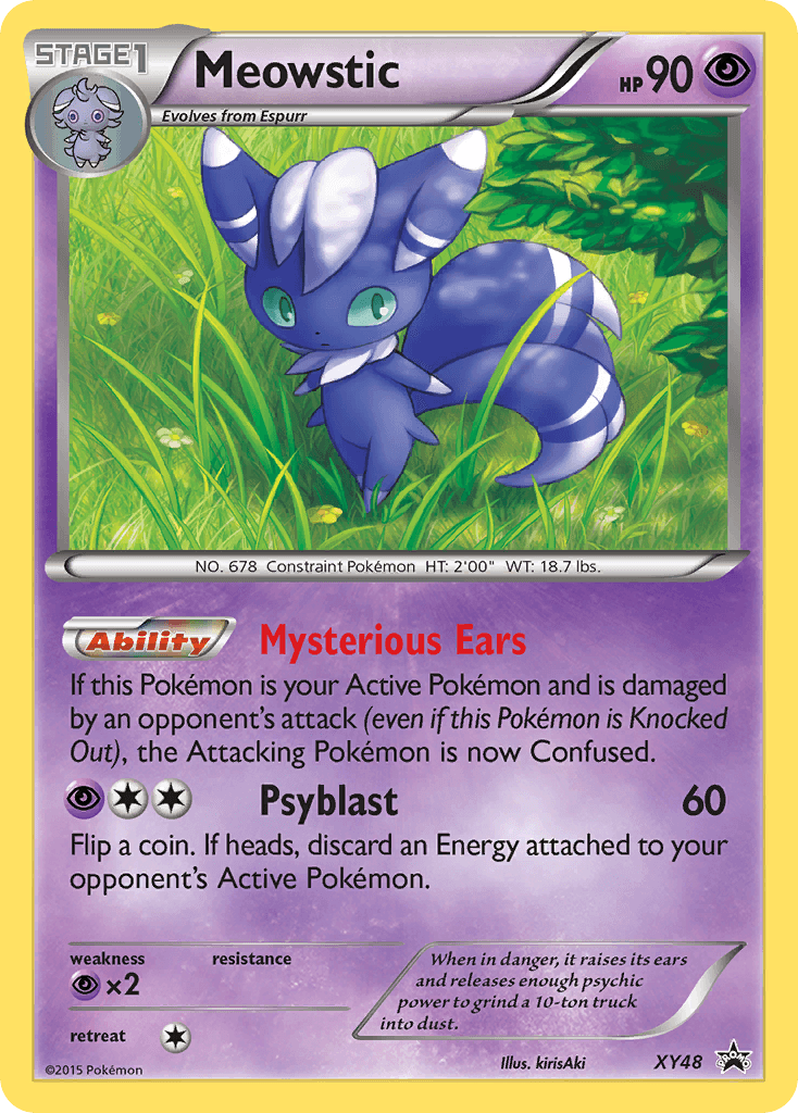 Meowstic: XY Black Star Promos