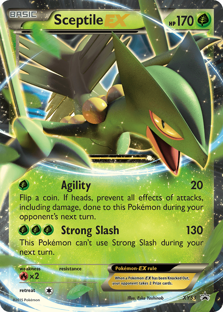 Sceptile-EX: XY Black Star Promos