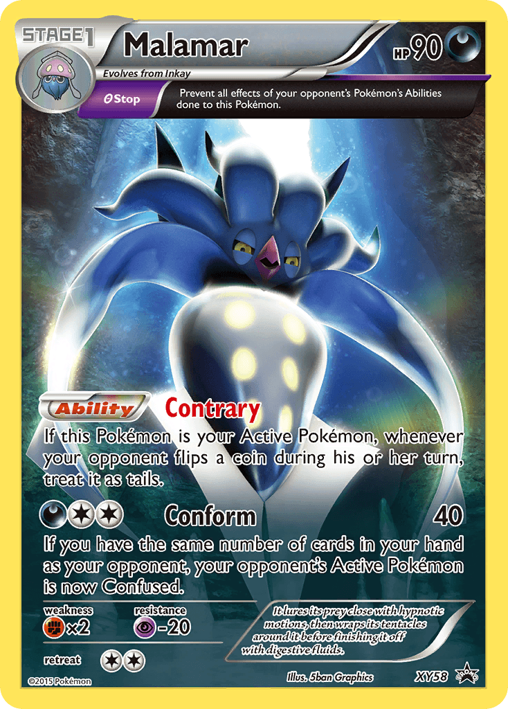 Malamar: XY Black Star Promos