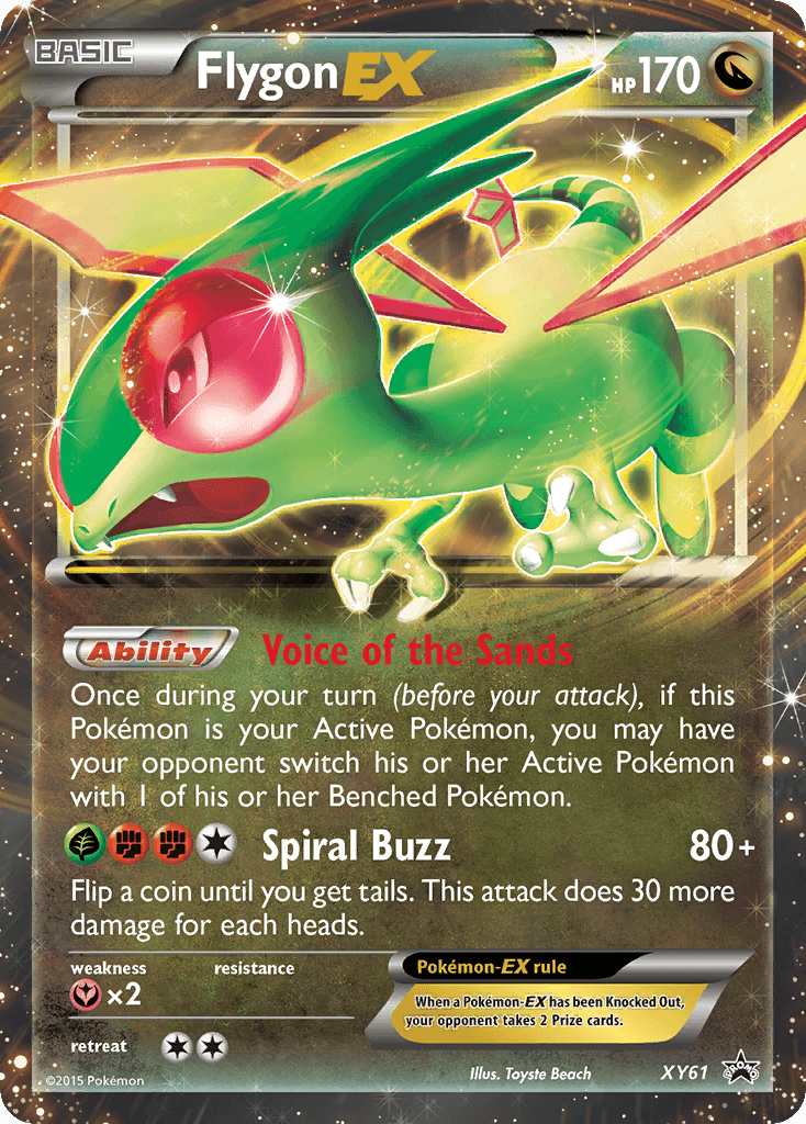 Flygon-EX: XY Black Star Promos