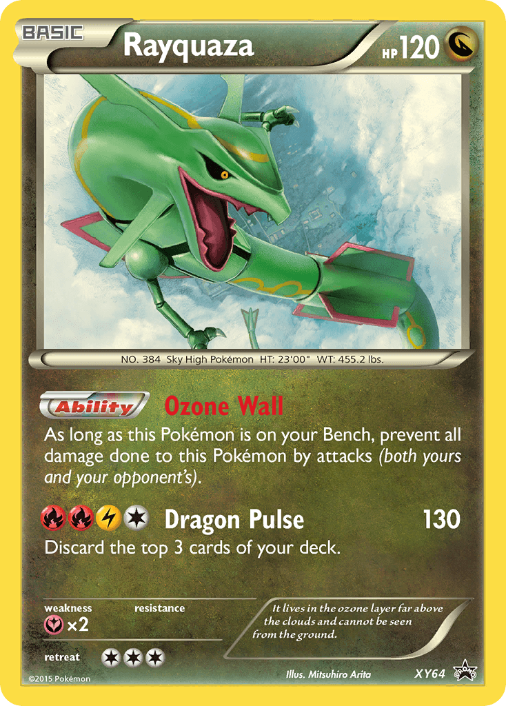 Rayquaza: XY Black Star Promos