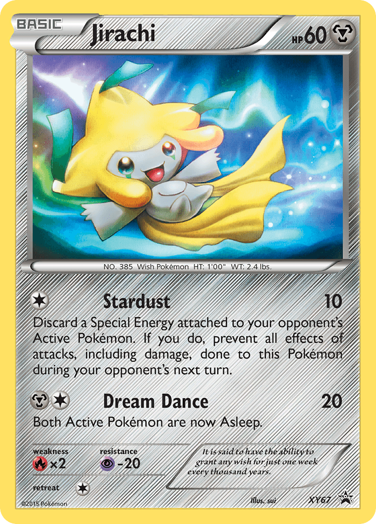 Jirachi: XY Black Star Promos