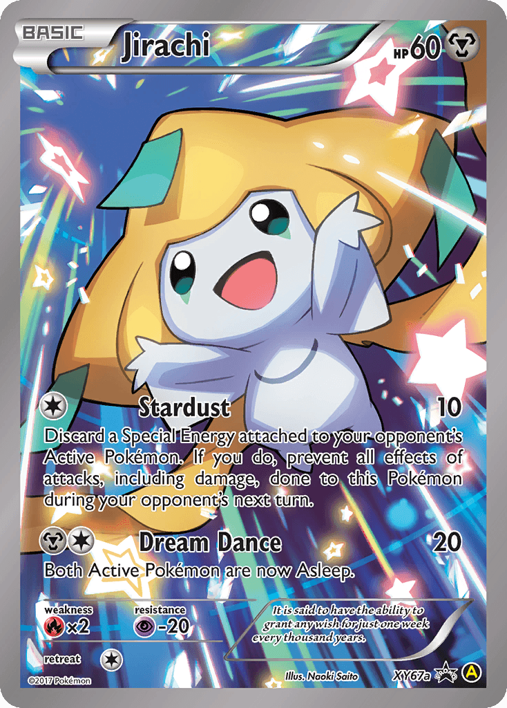 Jirachi: XY Black Star Promos