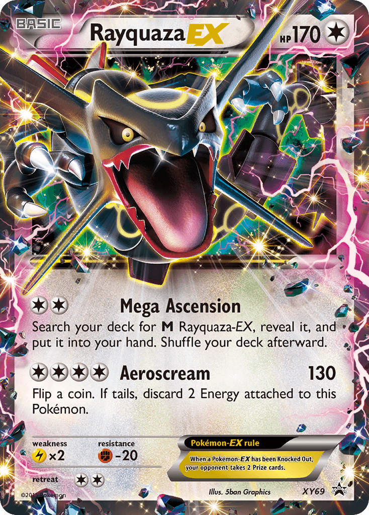 Rayquaza-EX: XY Black Star Promos