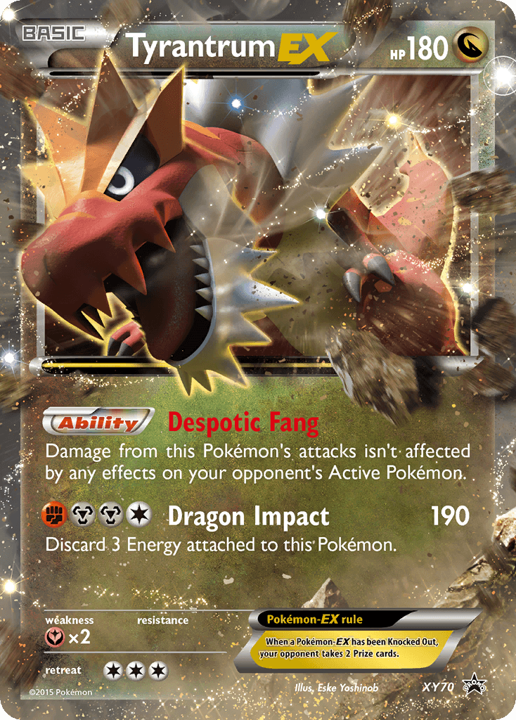 Tyrantrum-EX: XY Black Star Promos