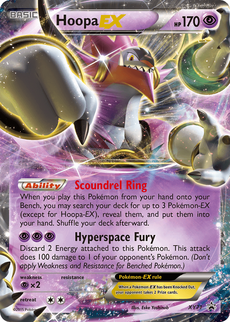 Hoopa-EX: XY Black Star Promos