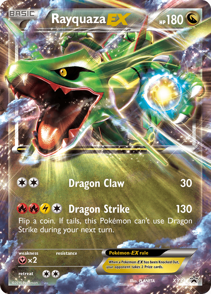 Rayquaza-EX: XY Black Star Promos