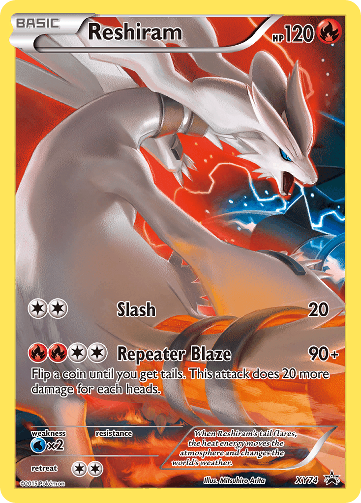 Reshiram: XY Black Star Promos