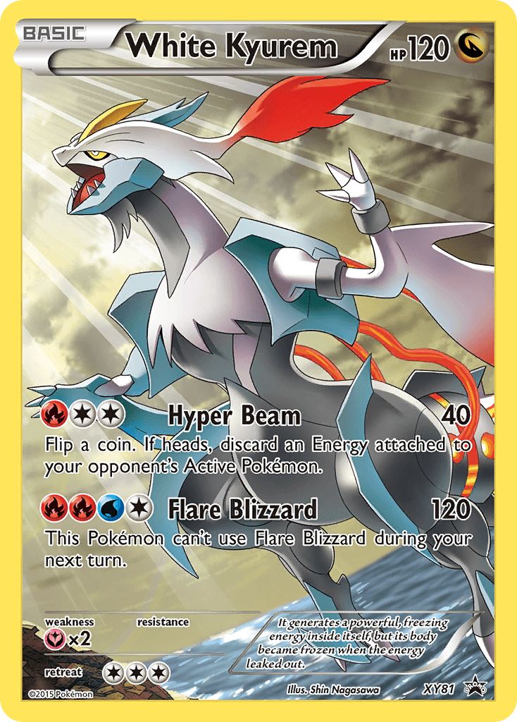 White Kyurem: XY Black Star Promos