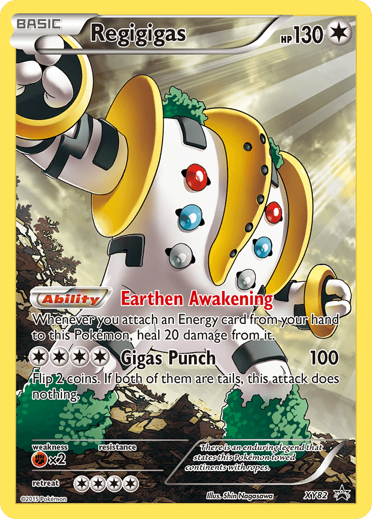 Regigigas: XY Black Star Promos