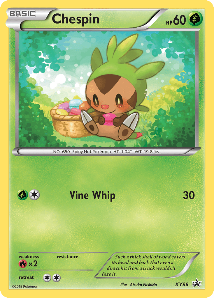 Chespin: XY Black Star Promos