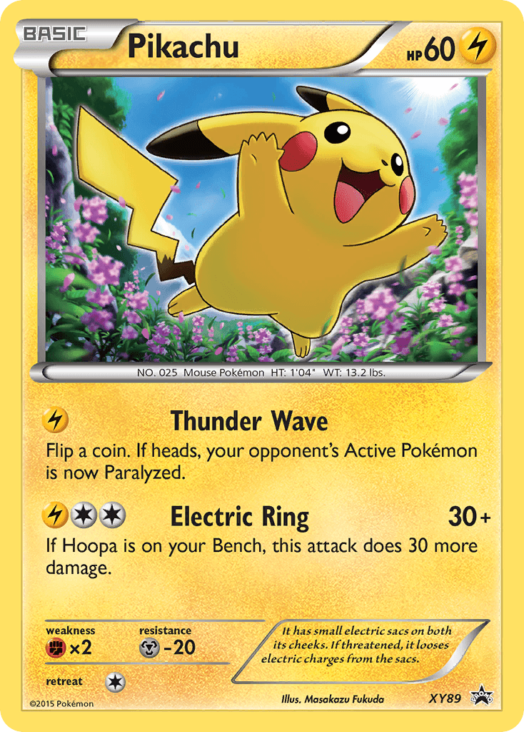 Pikachu: XY Black Star Promos
