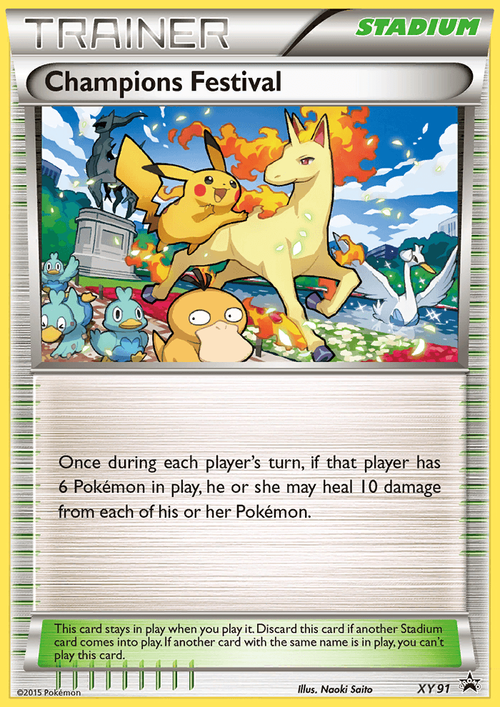 Champions Festival: XY Black Star Promos
