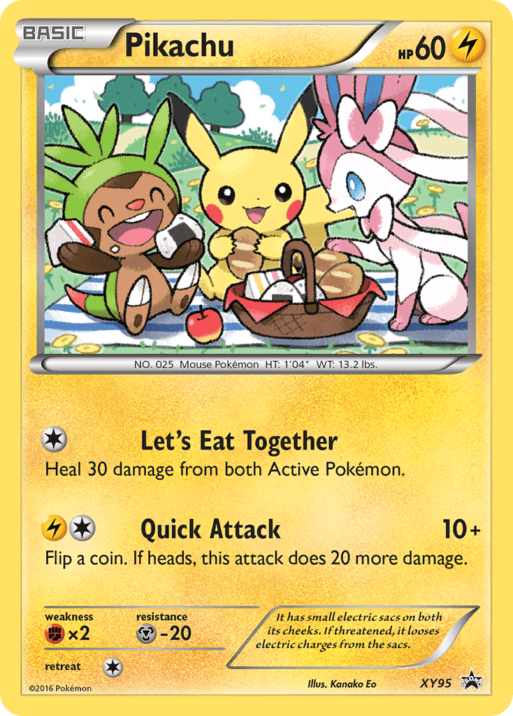 Pikachu: XY Black Star Promos