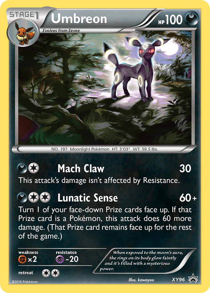 Umbreon: XY Black Star Promos