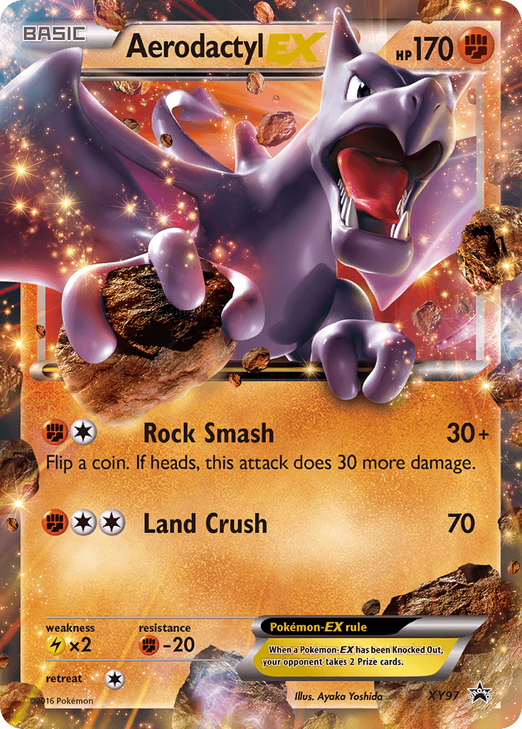 Aerodactyl-EX: XY Black Star Promos